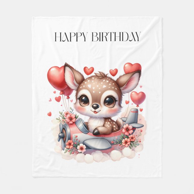 Couverture Polaire Anniversaire de Deer Pilot (Devant)