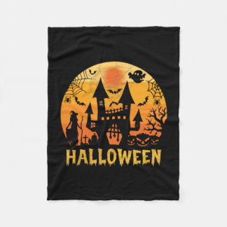 Couverture Polaire Anniversaire d'Halloween