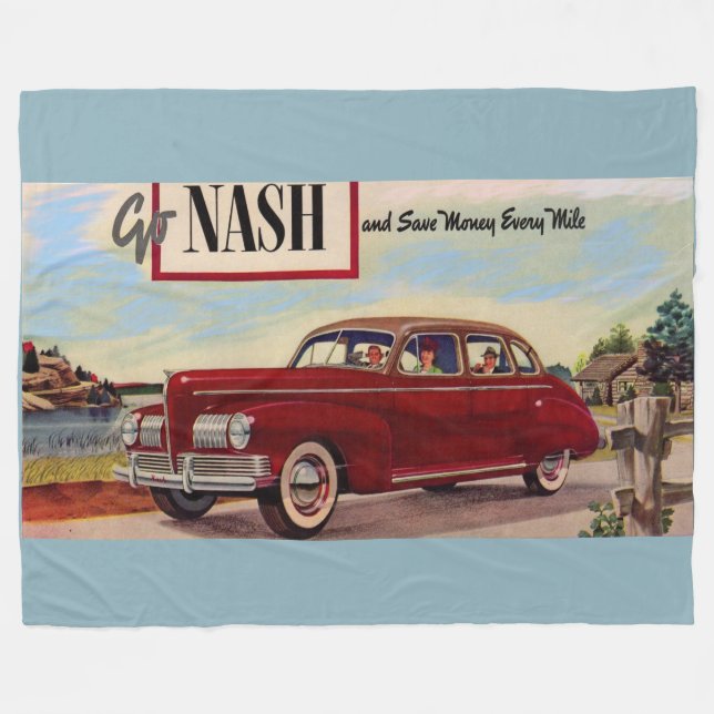 Couverture Polaire Annonce automobile Nash 1941 (Devant (Horizontal))