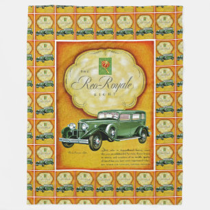 Couverture Polaire Annonce automobile Reo-Royale Huit