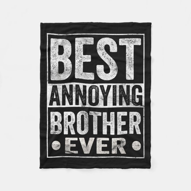 Couverture Polaire Annoying Brother Ever Funny Sibling  (Devant)