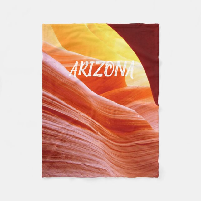Couverture Polaire Antelope Canyon en Arizona (Devant)