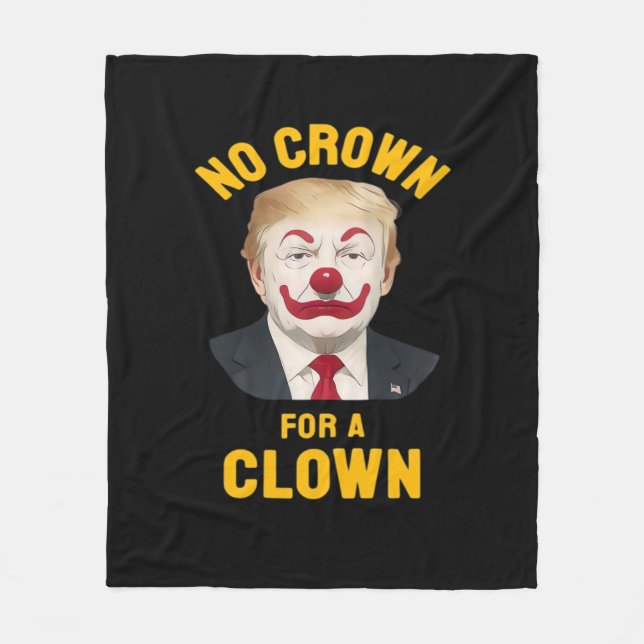 Couverture Polaire Anti-Couronne pour un Clown (Devant)