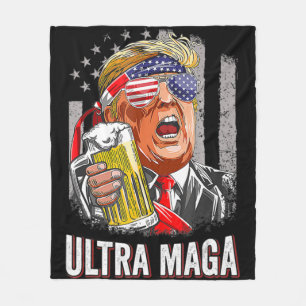 Couverture Polaire Anti Joe Biden Ultra Maga 4