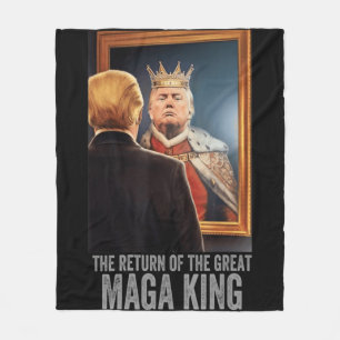 Couverture Polaire Anti Joe Biden Ultra Maga Le Retour Du Grand