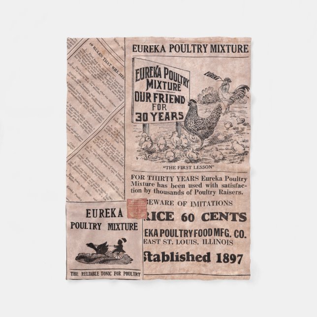 Couverture Polaire Antique Canister Feed (Devant)