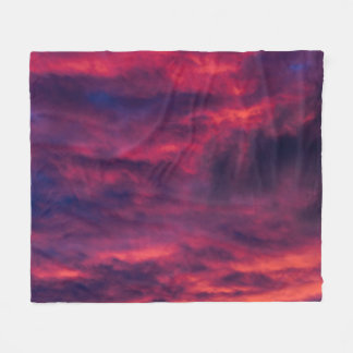 Couverture Polaire août rouge