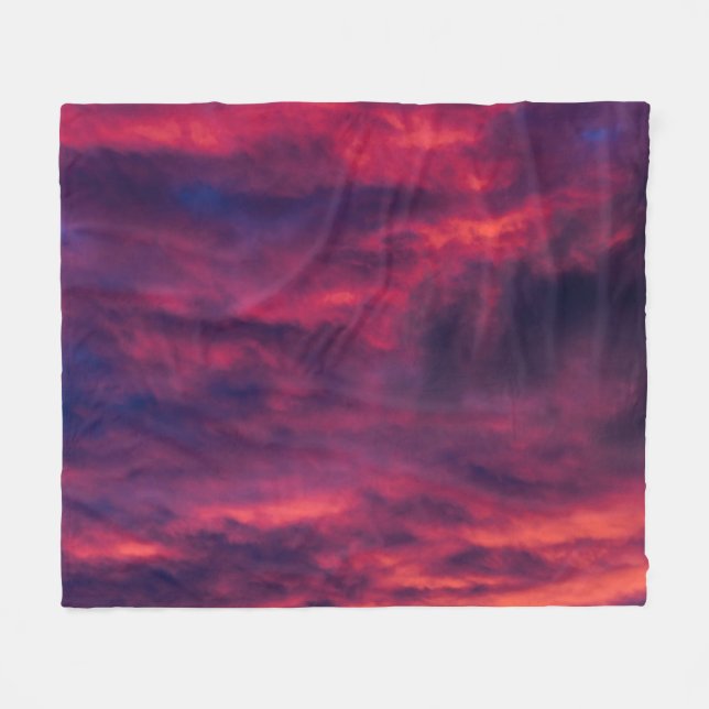 Couverture Polaire août rouge (Devant (Horizontal))