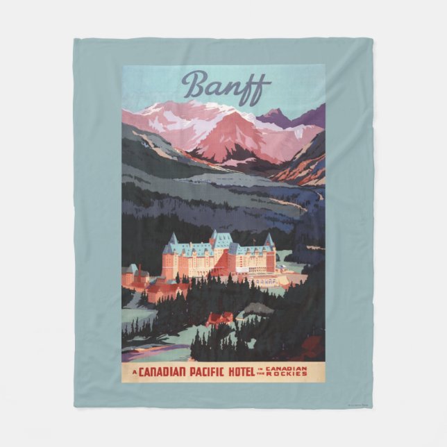 Couverture Polaire Aperçu de l'affiche de Fairmont Banff Springs (Devant)