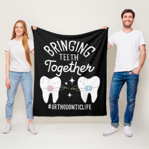 Couverture Polaire Appareil dentaire - Orthodontiste