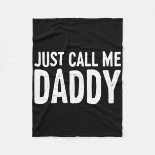 Couverture Polaire Appelez-Moi Juste Papa Chemise Papa Fête des pères