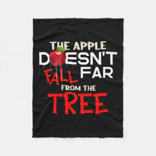 Couverture Polaire Apple ne tombe pas loin de la cueillette de pomme 