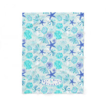 Aqua-bleu-turquoise couleur d'aquarelle coquille a