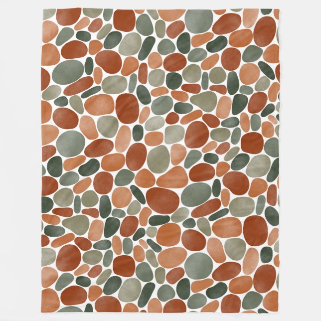 Couverture Polaire Aquarelle Pebbles 270921 (Devant)