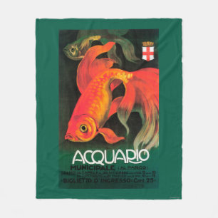 Couverture Polaire Aquarium et affiche promotionnelle de parc