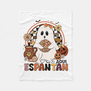 Couverture Polaire Aqui Espantan ! Salle espagnole Dia De Muertos