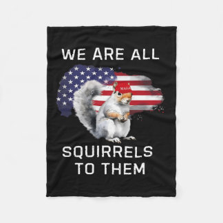 Couverture Polaire Arachide L'Écureuil - Justice Pour Le Méga D'Arach