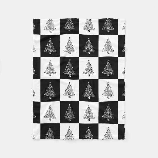 Couverture Polaire Arbre de Noël (Devant)