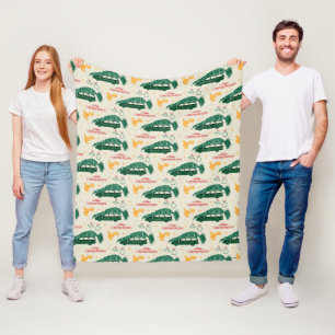 Couverture Polaire Arbre de Noël national Lampoon sur Motif automobil