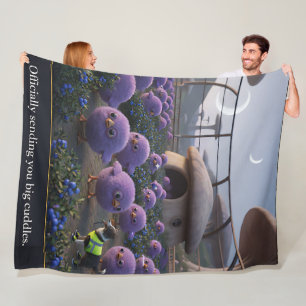Couverture Polaire arcania sauvagine/accueil/nurserie/sauvagine