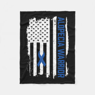 Couverture Polaire Areata Support Guerrier Alopecia Areata Sensibilis