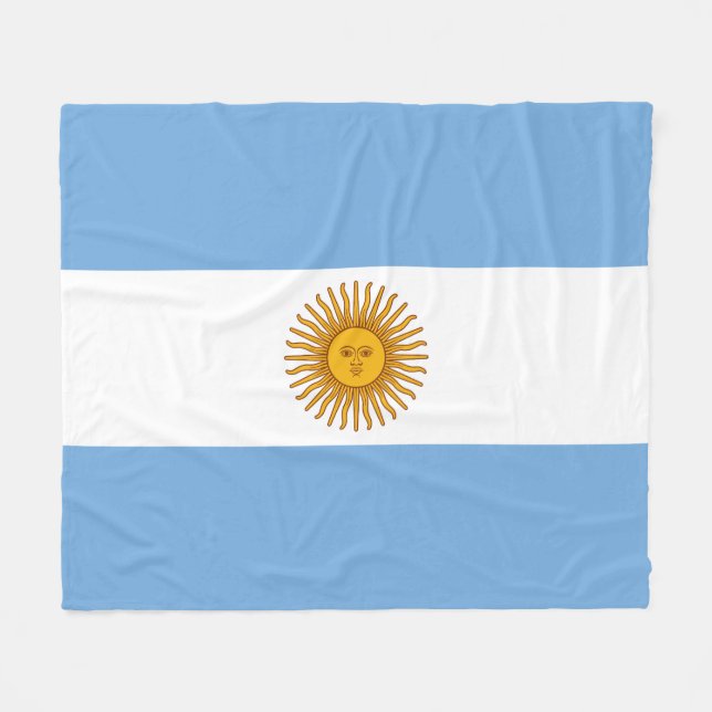 Couverture Polaire Argentine (Devant (Horizontal))