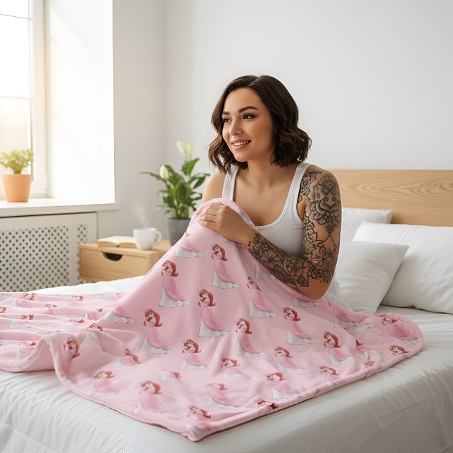 Couverture Polaire Ariel Fleece Blanket (Créateur téléchargé)