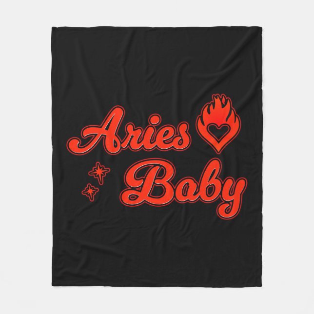 Couverture Polaire Aries baby polar blanket (Devant)