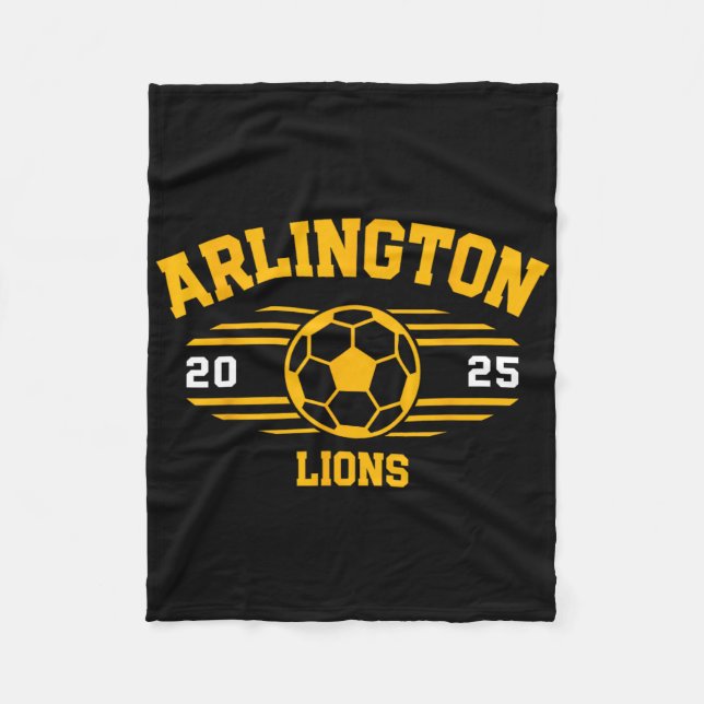 Couverture Polaire Arlington Lions Soccer Byll 2025  (Devant)