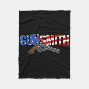 Couverture Polaire Armes à feu Américain Patriote Drapeau Usa Style R
