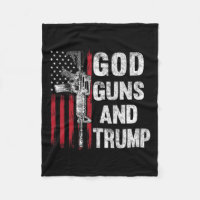 Armes À Feu Et Trump 2ème Amendement Drapeau Ar15