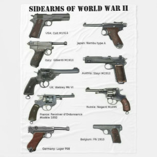 COUVERTURE POLAIRE ARMES DE POING DE LA SECONDE GUERRE MONDIALE
