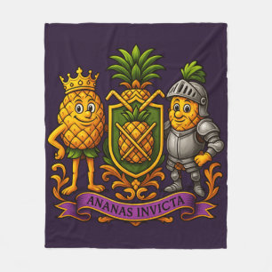 Couverture Polaire Armoiries de l'empire des ananas
