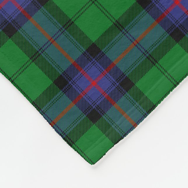 Couverture Polaire Armstrong Family Tartan Plaid Motif (Coin)