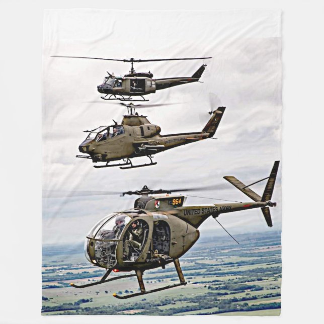 COUVERTURE POLAIRE ARMYHELICOP[TERRES (Devant)