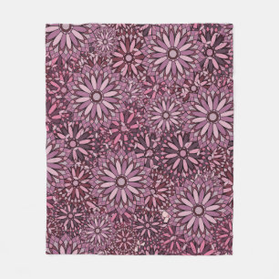 Couverture Polaire arrière - plan abstrait vintage. Style Mandala. co