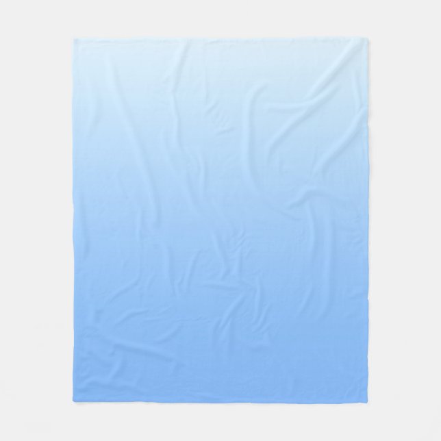 Couverture Polaire Arrière - plan bleu pâle (Devant)