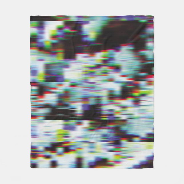 Couverture Polaire Arrière - plan de pépin foncé, illustration. Noir, (Devant)