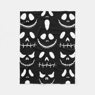 Couverture Polaire Arrière - plan d'Halloween. Motif sans couture ave