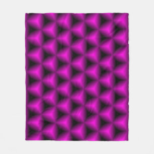 Couverture Polaire arrière - plan géométrique violet Abstrait.abstrai