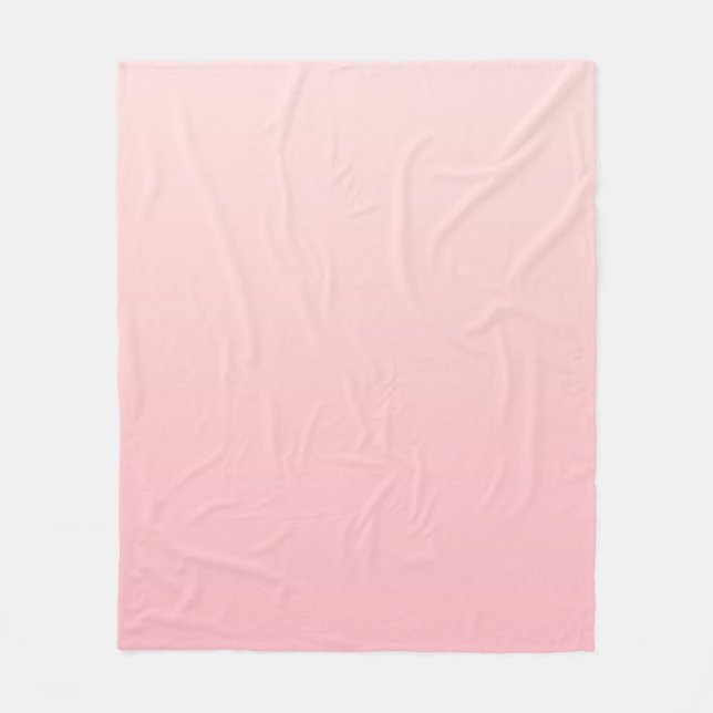 Couverture Polaire Arrière - plan Pastel Pink Gradient (Devant)