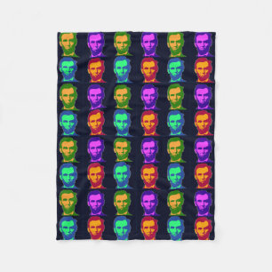 Couverture Polaire Art de bruit quatre Abraham Lincolns
