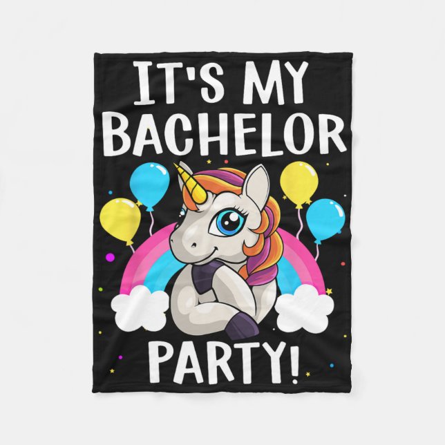 Couverture Polaire Art de fête de bachelor cool pour hommes garçons m (Devant)