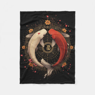 Couverture Polaire Art Feng Shui Zen Japonais