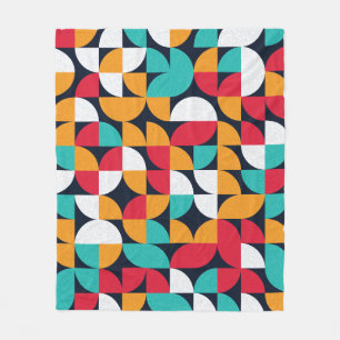 Couverture Polaire Art Générique : Motif triangle coloré