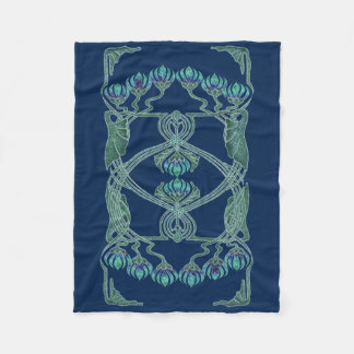 Couverture Polaire Art Nouveau Inspiration I Fleece Throw