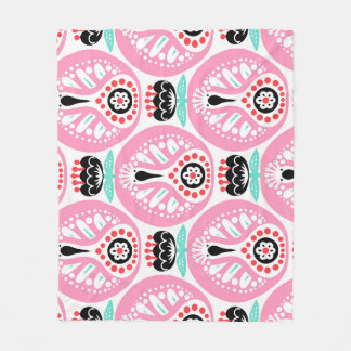 Couverture Polaire Art populaire scandinave : Nordic Seamless.