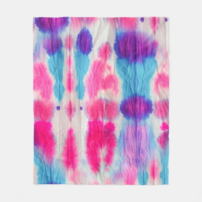 Couverture Polaire Art sale sans pareille. Des couleurs vives et colo (Devant)