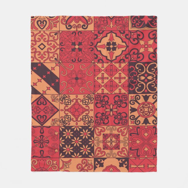 Couverture Polaire Art Traditionnel (Devant)