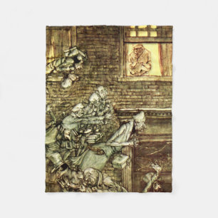 Couverture Polaire Arthur Rackham - Un Carol de Noël - Fantômes